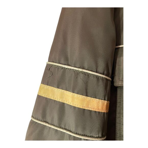 Vintage 90s Sears Reflective Quilted Snowsuit Coveralls 44 Tall Work Leisure - Picture 7 of 10